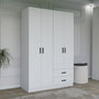Hanah Home Yaman 1600-033 Blanco mate